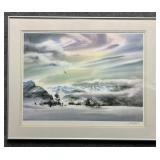 'Winter Scene' S/N Print by Zoltan Szoba