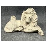 Concrete Lion Statue