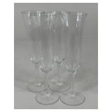 Gorham Champagne Flutes / 4 pc