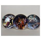 Hamilton 'Star Wars Trilogy' Decorative Plates|3pc