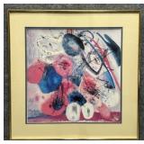 'Black Lines' Print by Kandinsky