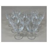 Clear Crystal Wine Glasses 'Faro' By Atlantis