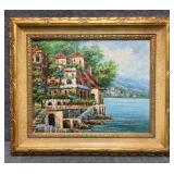 Original Painting on Canvas Signed Augustino