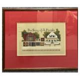 'The Song of a People' Cross Stitch