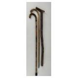 Wooden Canes / 3 pc