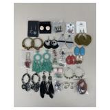 Costume Earrings / 27 pairs