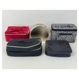 Assorted Cosmetic Bags / 5 pc