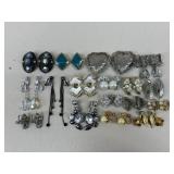 Vintage & Modern Clip On Earrings / 16 Pairs
