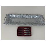 Arthur Court Tray & Cheese Spreaders