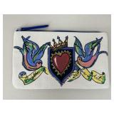 Brighton 2019 'Love of Art' Canvas Cosmetic Pouch