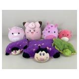 Squishmallows & Pillow Pets / 7 pc