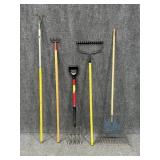 Gardening Tools: Rakes +