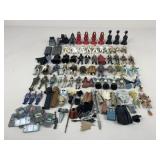 Assorted Star Wars Action Figures, Chips, Ships +