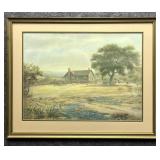 'Distant Spring' Print Signed Nelson Rhodes