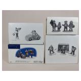 Dept. 56 Snow Village Accessories|4 pc
