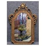 Wall Mirror in Vintage Ornate Frame