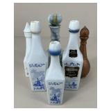 Vintage Liqueur Bottles / 6 pc