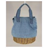 Tommy Hilfiger Picnic Basket Satchel NWT