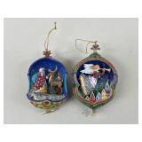 Jim Shore 2007 & 2008 Ornaments
