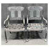 Pair of St Moritz Outdoor Dining Chairs