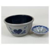 Stoneware Bowl & Apple Baker