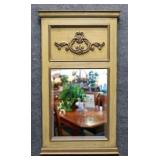 Wall Mirror Framed with Carving Detail