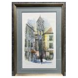 St. Dominus Cathedral Bell Tower Signed Print