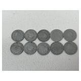 Liberty V Nickels / 10 pc