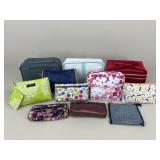 Travel/ Makeup Bags / 11 pc