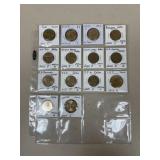 2009 - 2016 Presidential Coins / 14 pc