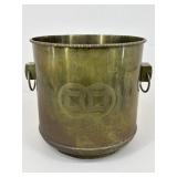 Vintage Brass Cachepot