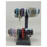 Costume Bracelets / 31 Pc