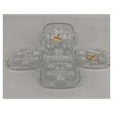 Vintage Pyrex Escargot Baking Dishes|4 pc