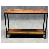 Metal & Wood Sofa Table / Console