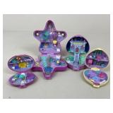 Vintage Polly Pocket Houses / 4 pc