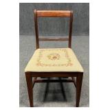 Chair w/ Needlepoint Seat