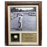 Ben Hogan Memorabilia Shadowbox