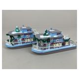 Dept 56 "The Jingle Bell Houseboat" Figures / 2 pc