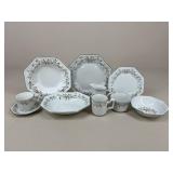 Johnson Bros "Eternal Beau" China Set / 51 pc