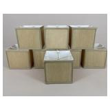 Rectangular Drum Lampshades|8 pc