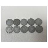 Liberty V Nickels/ 10 pc