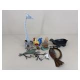 Ceramic/Metal/Resin Animal Decor & Figures|13 pc