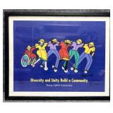 "Diversity & Unity Build a Community" Signed