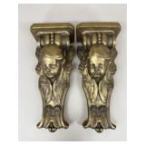 Pair Of Plaster Wall Sconces