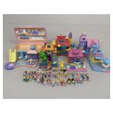 Vintage Polly Pocket Houses & Accessories|47 pc