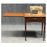 Singer Sewing Machine & Table