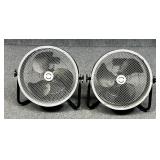 Pair of Orient Fans