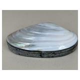 Mother Of Pearl Mosaic Trinket Box