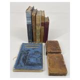 Antique Book Assortment 1825ï¿½1904|8 pc