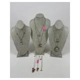 Betsey Johnson Necklaces / 8 pc